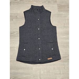 Marley Lilly Women's Gray Sleeveless Vest Size‎ Small